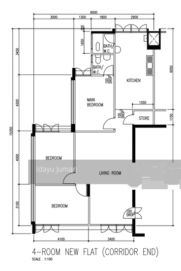 Blk 623 Bedok Reservoir Road (Bedok), HDB 4 Rooms #191508952